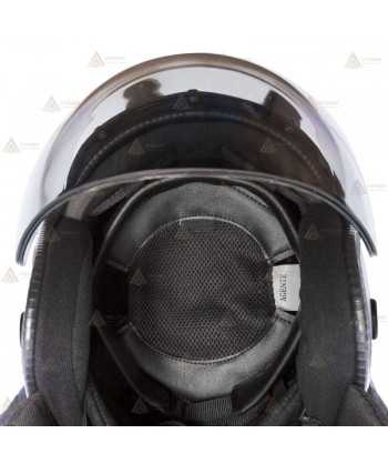 Casco antidisturbios para policía color negro