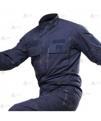 Buzo Policial y anti disturbios con refuerzos