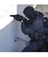 Buzo Policial y anti disturbios con refuerzos