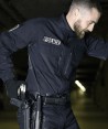 Buzo Policial y anti disturbios con refuerzos