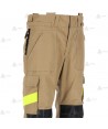 Pantalón de intervención para Bomberos Forestales color dorado y azul marino