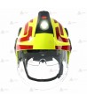 Casco con linterna integrada para bomberos estructurales, rescate y forestales. Certificado MED