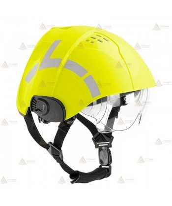 Casco de rescate, montaña, canoas y bomberos forestales