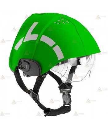 Casco de rescate, montaña, canoas y bomberos forestales