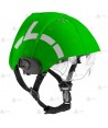 Casco de rescate, montaña, canoas y bomberos forestales