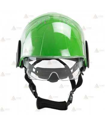 Casco de rescate, montaña, canoas y bomberos forestales