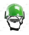 Casco de rescate, montaña, canoas y bomberos forestales
