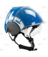 Casco de rescate, montaña, canoas y bomberos forestales