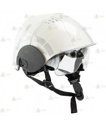 Casco de rescate, montaña, canoas y bomberos forestales