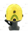 Casco de rescate, montaña, canoas y bomberos forestales