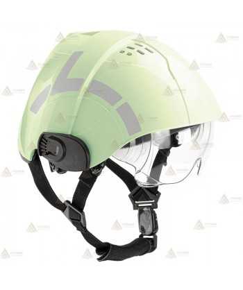 Casco de rescate, montaña, canoas y bomberos forestales