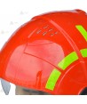 Casco de rescate, montaña, canoas y bomberos forestales