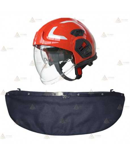 Cubrenucas de Nomex para casco de bombero estructural Fire-05