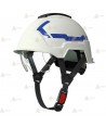 Casco homologado para rescate de montaña y forestal color blanco