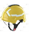 Casco homologado para rescate de montaña y forestal color amarillo