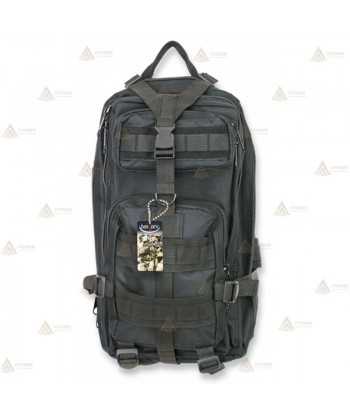 Mochila táctica Negra con sistema Molle   (30 litros)