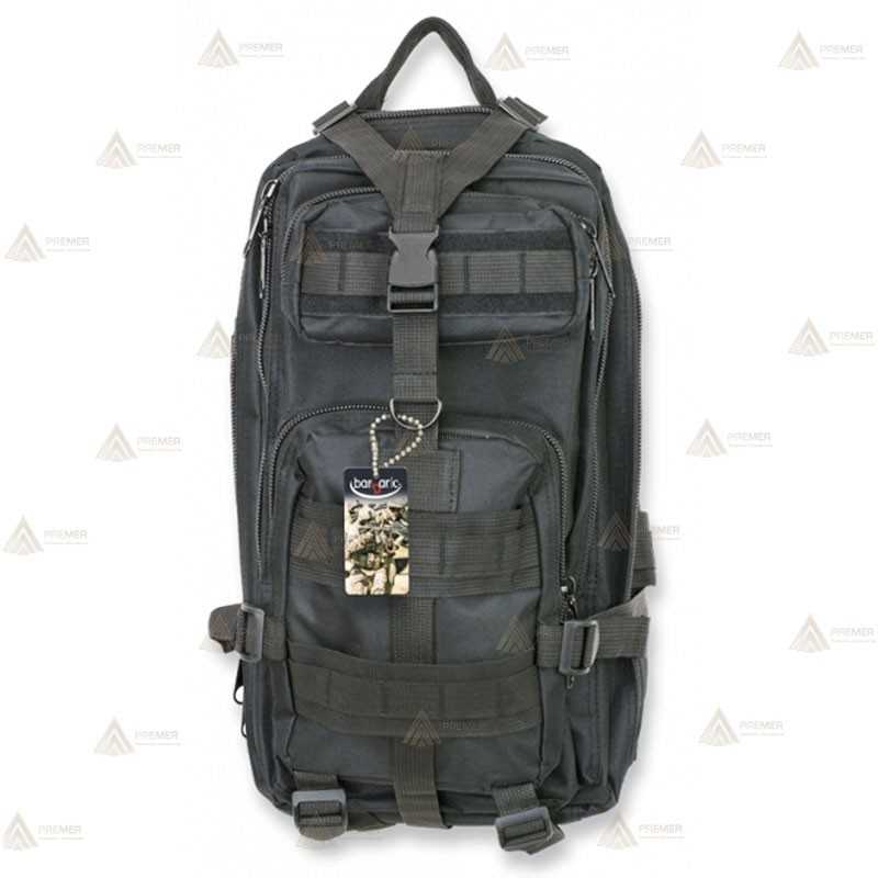 Mochila táctica Negra con sistema Molle   (30 litros)