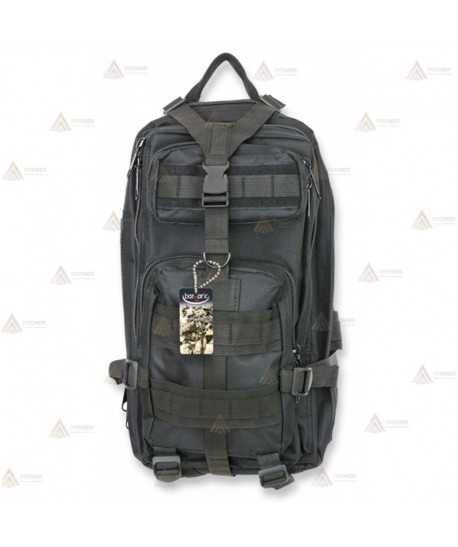 Mochila táctica Negra con sistema Molle   (30 litros)