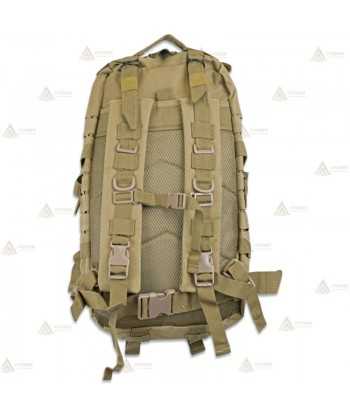 Mochila táctica Coyote con sistema Molle corte Laser   (30 litros)
