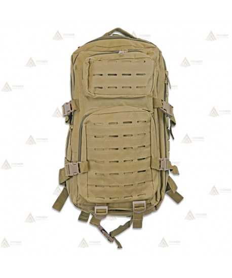 Mochila táctica Coyote con sistema Molle corte Laser   (30 litros)