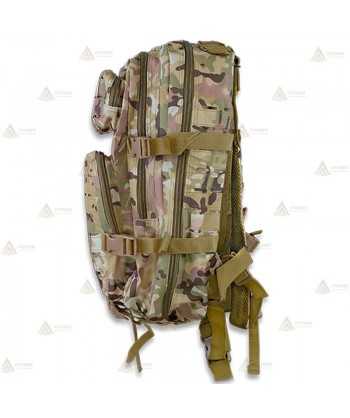 Mochila táctica Camo con sistema Molle corte Laser   (30 litros)