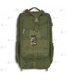 Mochila táctica Verde conector Usb (38 litros)