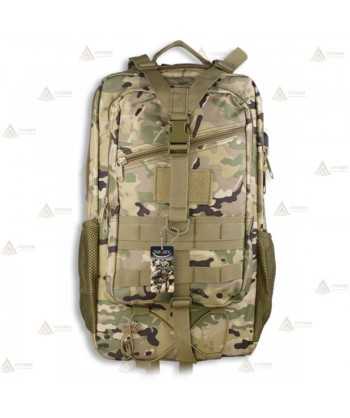 Mochila táctica Camo conector Usb (38 litros)