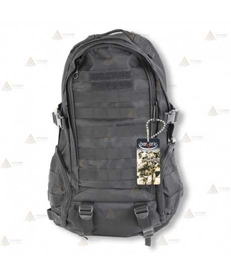 Mochila táctica Negra con sistema Molle (38 litros)