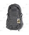 Mochila táctica Negra con sistema Molle (38 litros)