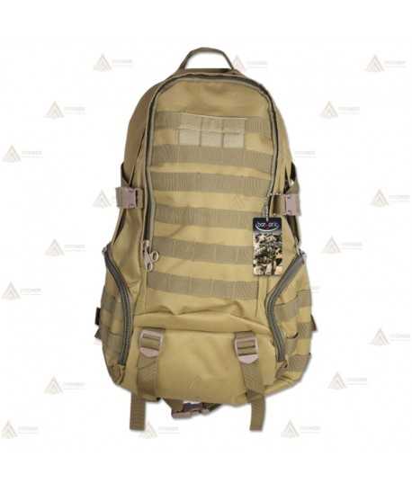 Mochila táctica Coyote con sistema Molle (38 litros)