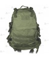 Mochila táctica Verde de gran capacidad con sistema Molle (40 lit.)