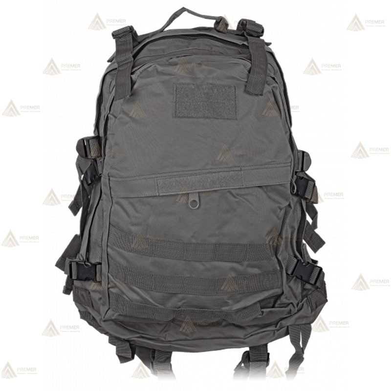 Mochila táctica Negra de gran capacidad con sistema Molle (40 lit.)