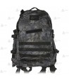 Mochila táctica Negra Phyton camo de gran capacidad con sistema Molle (40 lit.)