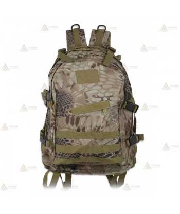 Mochila táctica Coyote Phyton Camo de gran capacidad con sistema Molle (40 lit.)