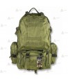 Mochila táctica Verde con sistema Molle (50 litros)