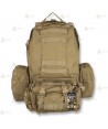 Mochila táctica Coyote con sistema Molle (50 litros)