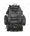 Mochila táctica Black Phytom con sistema Molle (50 litros)
