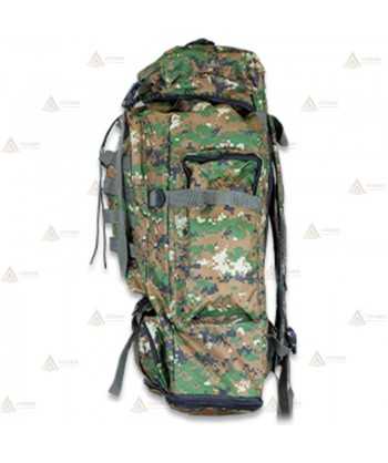 Mochila táctica extensible Pixel con sistema Molle (60 litros)