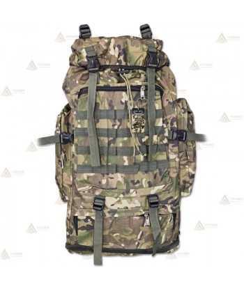 Mochila táctica extensible Camo con sistema Molle (60 litros)