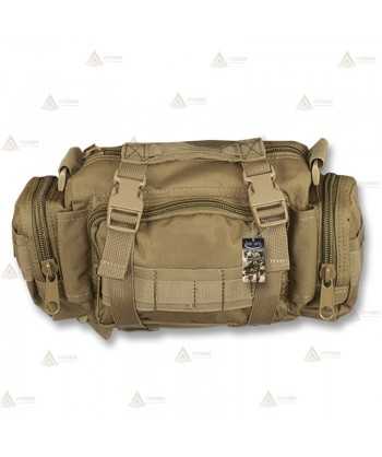 Riñonera táctica Coyote con sistema Molle (5 litros)