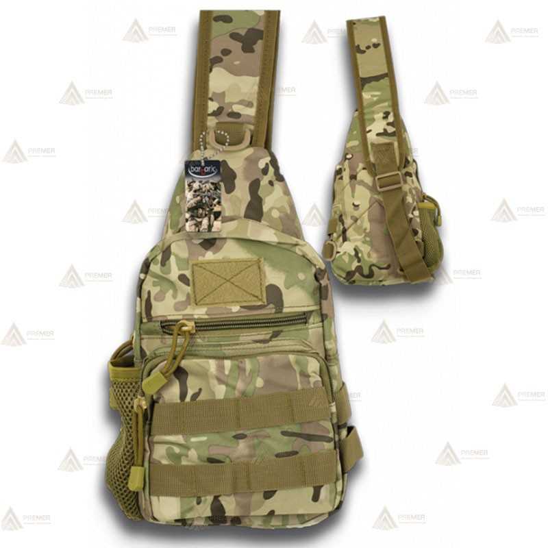 Bandolera táctica Camo con sistema Molle (3 litros)
