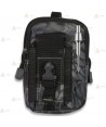Bolso táctico Black Phyton con sistema Molle