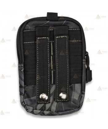Bolso táctico Black Phyton con sistema Molle