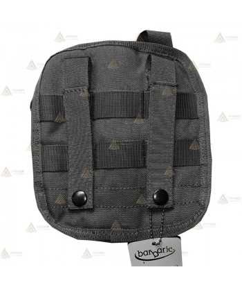 Bandolera táctica Negra con sistema Molle (2,7 litros)