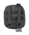 Bandolera táctica Negra con sistema Molle (2,7 litros)