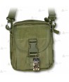Bandolera táctica Verde con sistema Molle (2,7 litros)