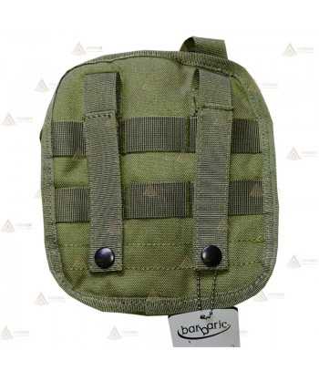 Bandolera táctica Verde con sistema Molle (2,7 litros)