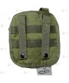 Bandolera táctica Verde con sistema Molle (2,7 litros)