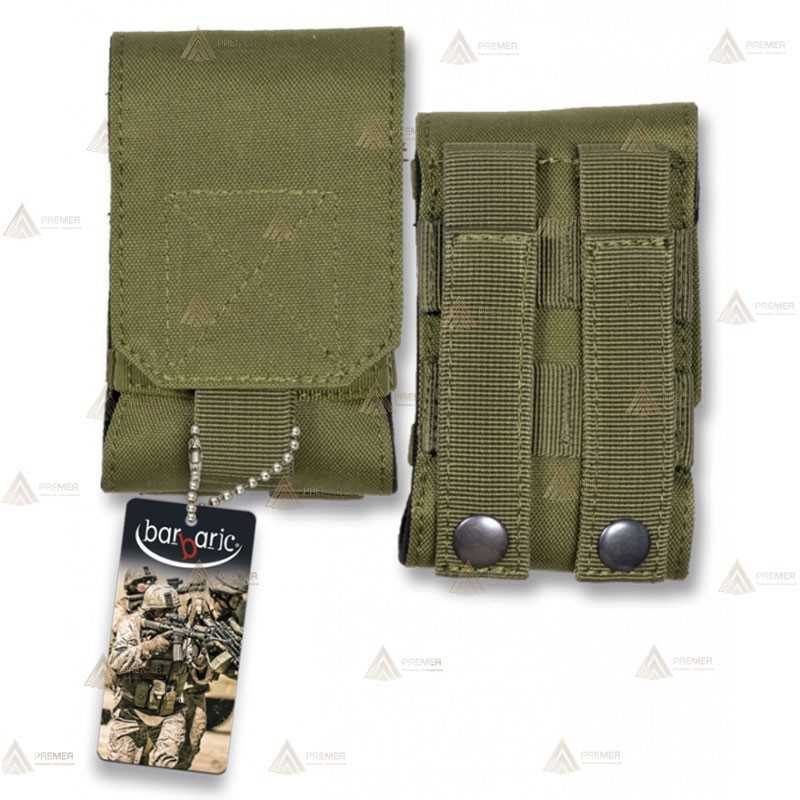 Bolsillo táctico Verde con sistema Molle (1,4 litros)