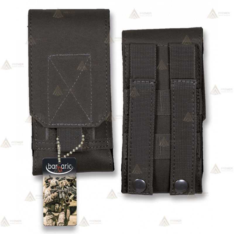 Funda táctica Negra para cargador con sistema Molle